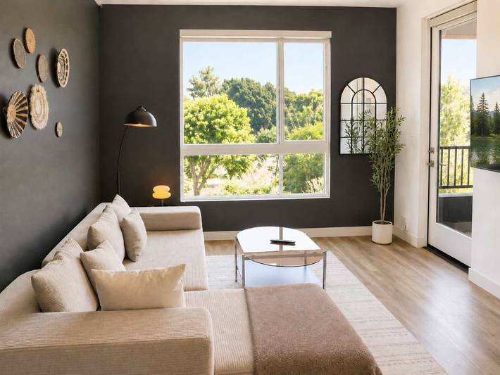 Vakantieappartement voor 3 personen, met tuin en zwembad, kindvriendelijk - 1