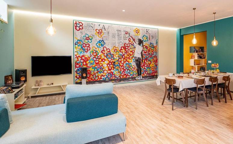 Maison d’hôte pour 4 personnes, avec vue et jardin