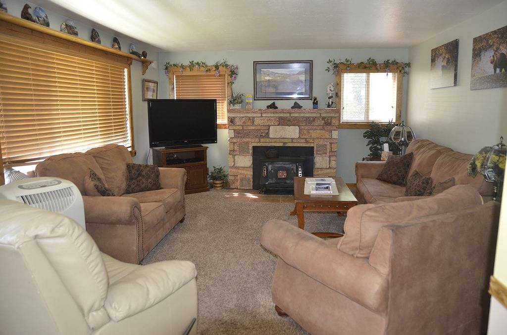 Ruhiges Privathaus am Yellowstone River in Gardiner, Absaroka Range