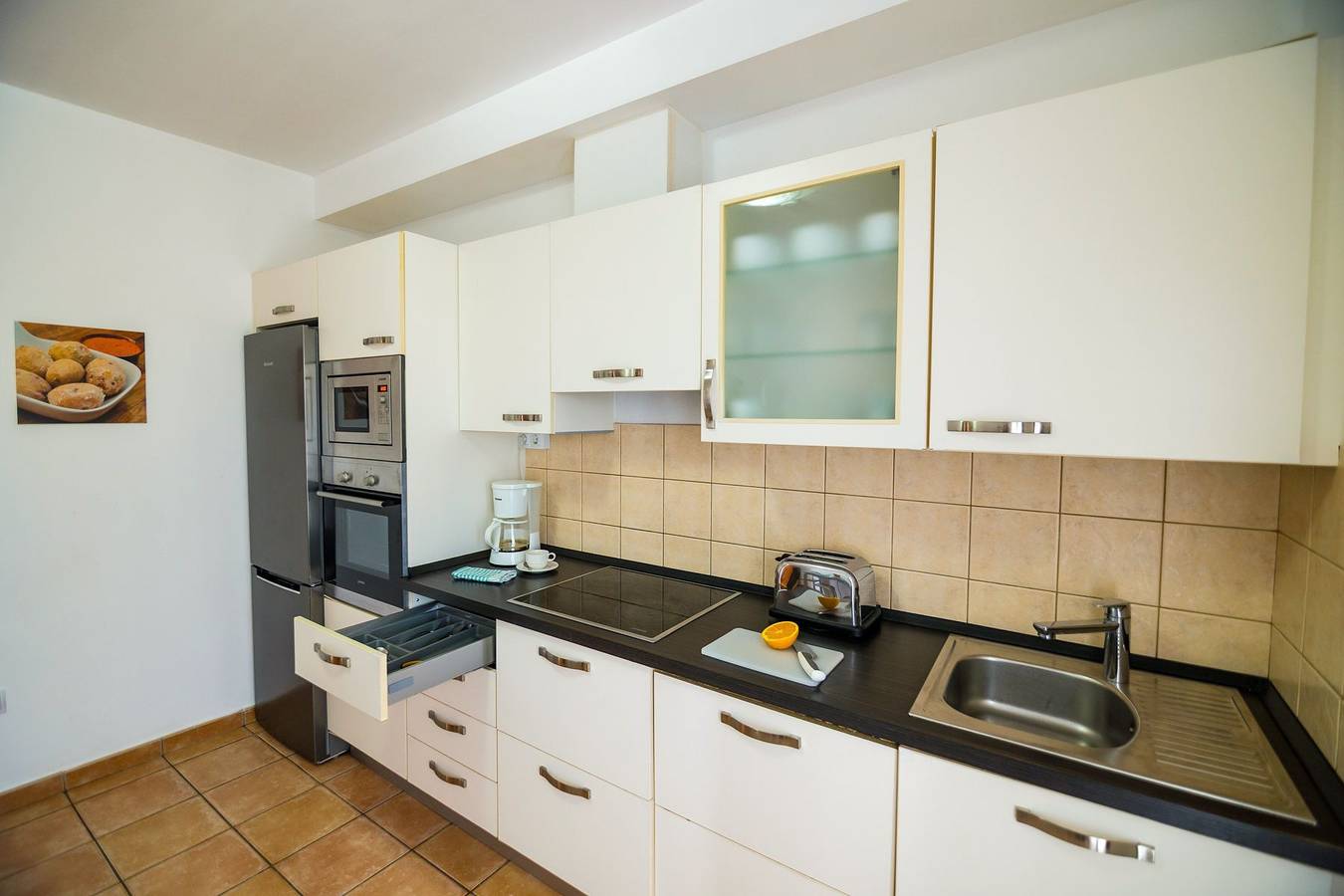 Villa für 4 Personen mit Terrasse in Lajares, La Oliva