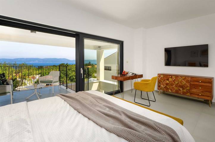 Ferienhaus für 6 Personen, mit Balkon und Terrasse sowie Garten und Pool in Istrien