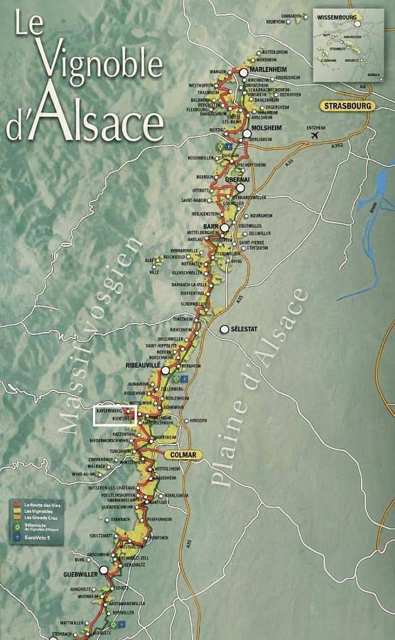 Location de vacances pour 6 personnes, avec terrasse et vue, adapté aux familles à Kientzheim - 2