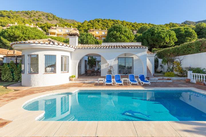 Vakantiehuis voor 6 personen, met Balkon en Tuin in Mijas