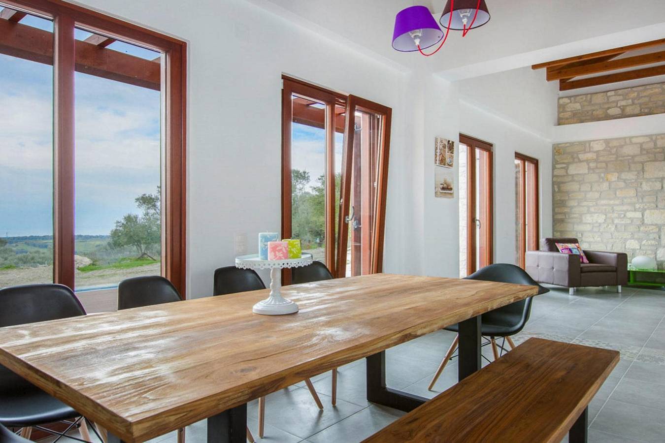 Kyrianna Villa con piscina e vista mare in Mesi, Rethymno e dintorni