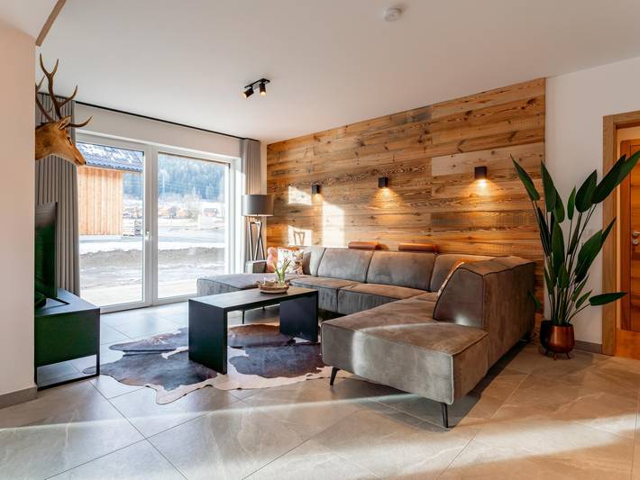 Chalet für 9 Personen, mit Sauna und Terrasse sowie Garten in St. Georgen ob Murau