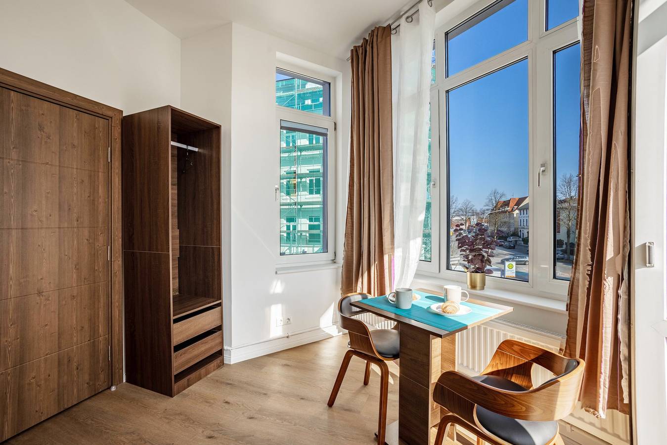 Apartamento entero, Apartamento de 2 habitaciones 2-2 con balcón y Wi-Fi in Lübeck (Ciudad), Lübeck