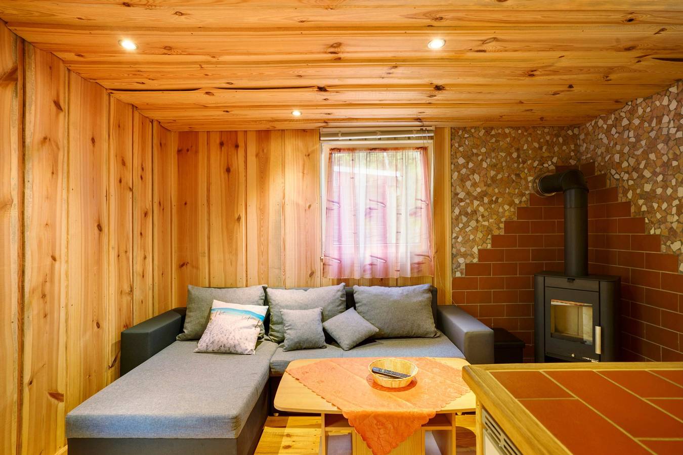 Bungalow '19 - Finnhütte' mit privater Terrasse und gemeinsamem Garten in Niesky, Oberlausitz-Niederschlesien