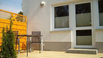 Ferienwohnung für 2 Personen, mit Garten und Seeblick in Breege