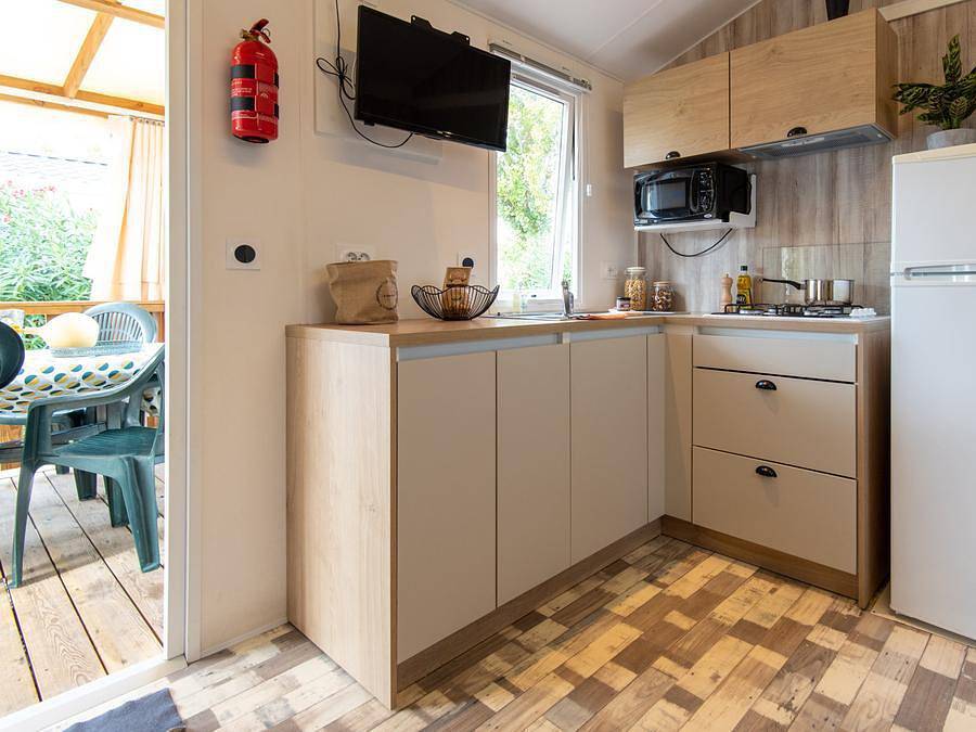 Camping Club Pontaillac Plage 4* - Ms Vacances - Mobilhome 5 personas - Casa Rural - 2 habitaciones - Tv in Royan, Côte de Beauté