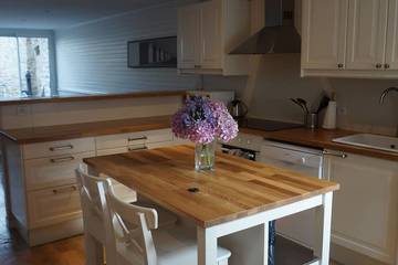 Gîte pour 6 personnes, avec terrasse dans Port de Barfleur