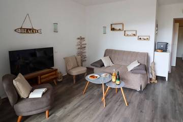 Gîte pour 4 personnes, avec piscine ainsi que terrasse et jardin dans Port de plaisance de Douarnenez-Tréboul