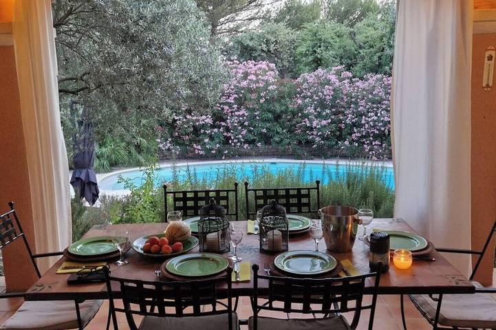 Location de vacances pour 8 personnes, avec jardin à Malemort-du-Comtat - 3