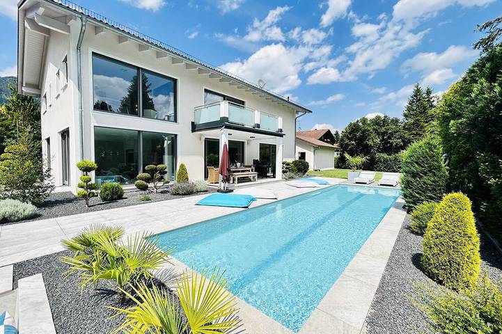 Ferienhaus für 6 Personen, mit Whirlpool und Garten sowie Pool in Oberaudorf