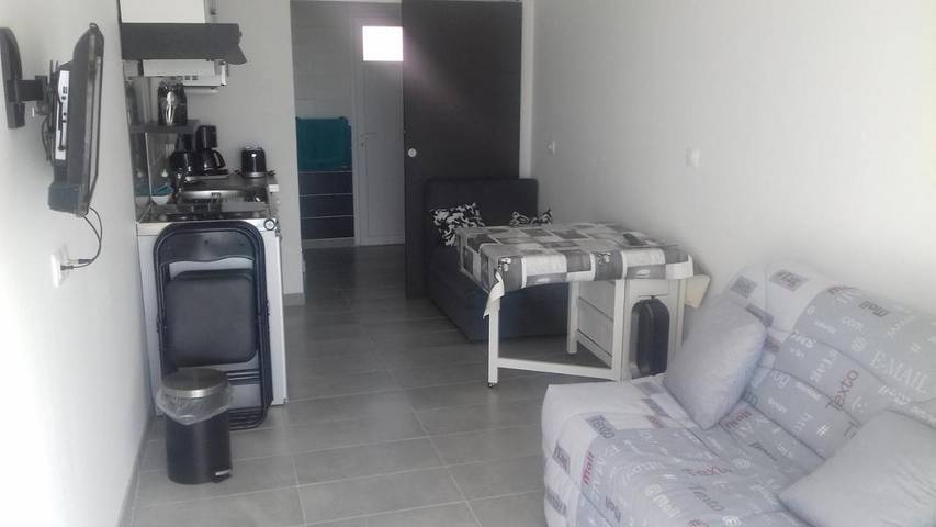 Appartement de vacances pour 3 personnes, avec vue et jardin
