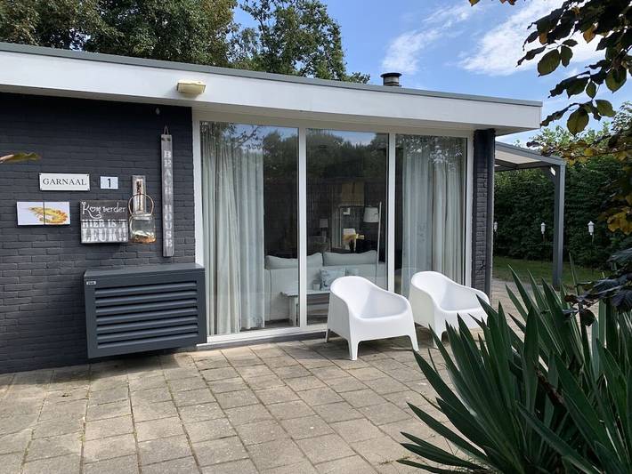 Bungalow für 6 Personen, mit Garten