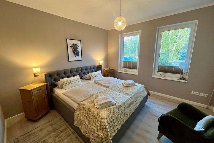 Ferienhaus für 6 Personen, mit Terrasse und Garten sowie Sauna in Osterhever - 3