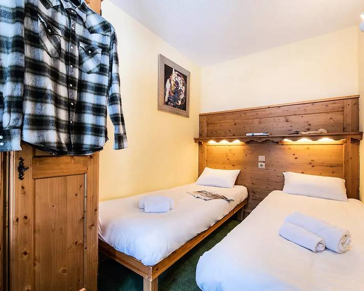 Ganze Wohnung, Ferienwohnung 2 Zimmer Mezzanine 6/8 Personen - Dorfseite in Val Thorens, Vanoise-Massiv