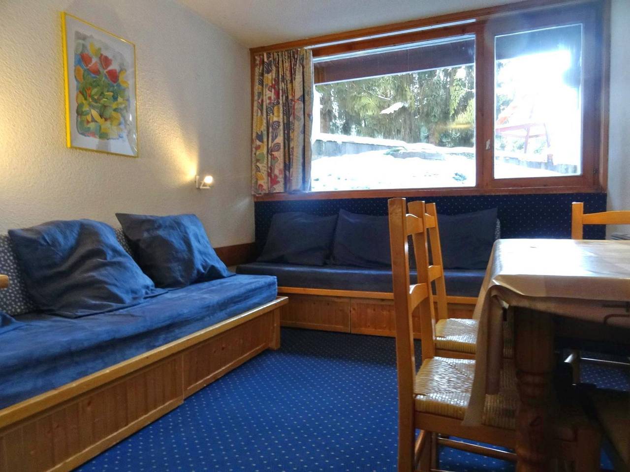 Studio entier, Studio skis aux pieds pour 4 personnes à Arc 1800, proche commerces, animaux admis in Arc 1800, Bourg-Saint-Maurice