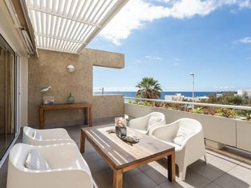 Cottage pour 5 personnes, avec vue sur l’océan et terrasse à Porís de Abona