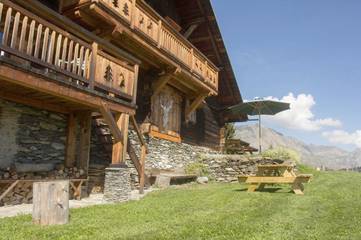 Gîte pour 10 personnes, avec jardin et vue à Saint-Nicolas-la-Chapelle