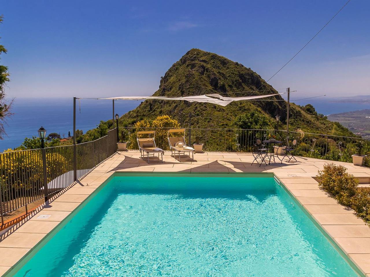 In Castelmola mit Privatem Pool in Castelmola, Provincia di Messina