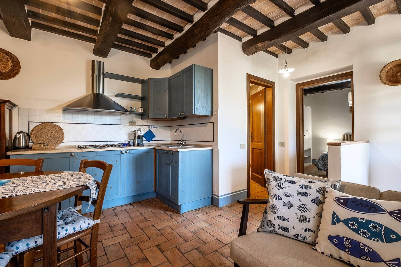 Ganze Wohnung, Ferienwohnung 'Pendolino' mit Gemeinschaftspool, Wi-Fi und Klimaanlage in Capalbio, Grosseto Provinz