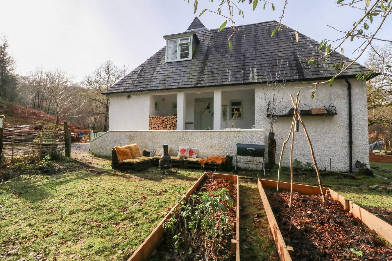Cottage für 5 Personen mit Garten in Loch Linnhe