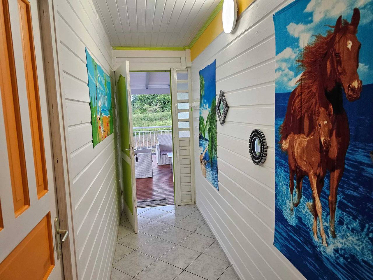 Casa acogedora con terraza en Petit-Canal, 45 m² in Petit-Canal, Guadalupe