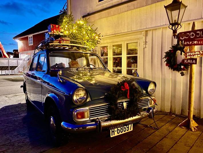 Gîte pour 6 personnes, avec terrasse et vue ainsi que jardin et vue sur le lac dans Moskenes - 2