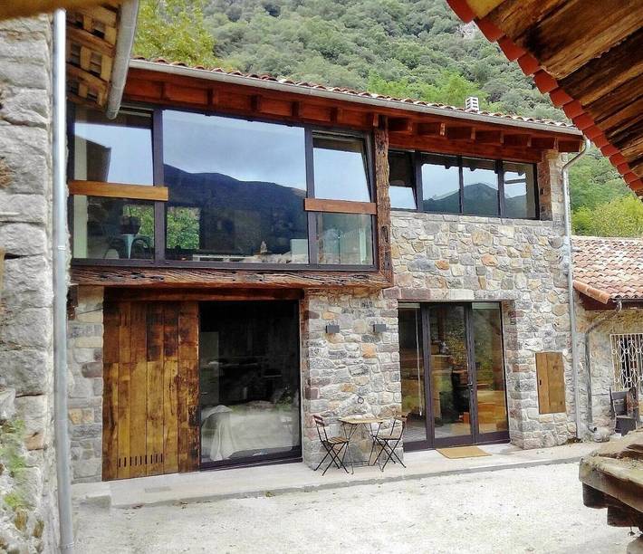 Maison de campagne pour 3 personnes, avec jardin et vue - 1