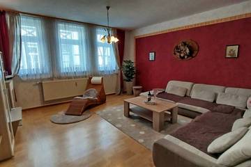 Ferienwohnung für 3 Personen, mit Terrasse und Garten in Stolberg (Südharz)