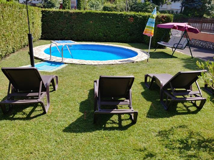 Gîte pour 9 personnes, avec piscine ainsi que terrasse et jardin dans Koroshegy - 4
