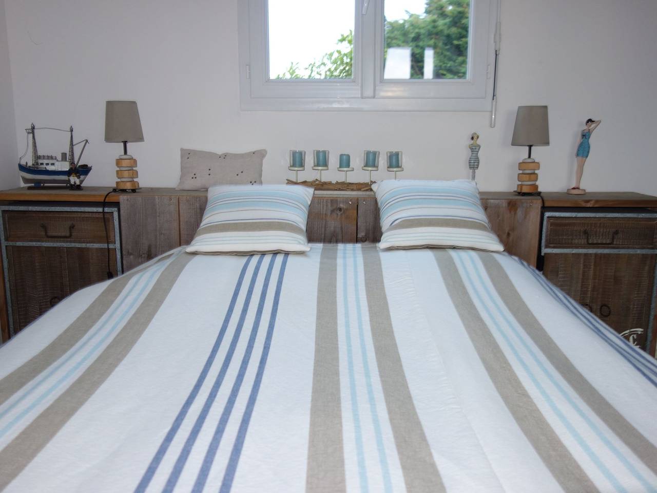 Robinson-Villa mit Meerblick, 50m vom Strand entfernt in Denneville, Coutances und Umgebung