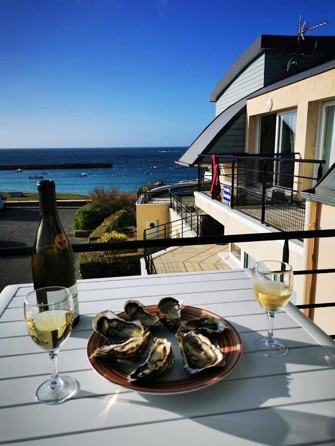 Appartement de vacances pour 6 personnes, avec Balcon et Vue à Cléder