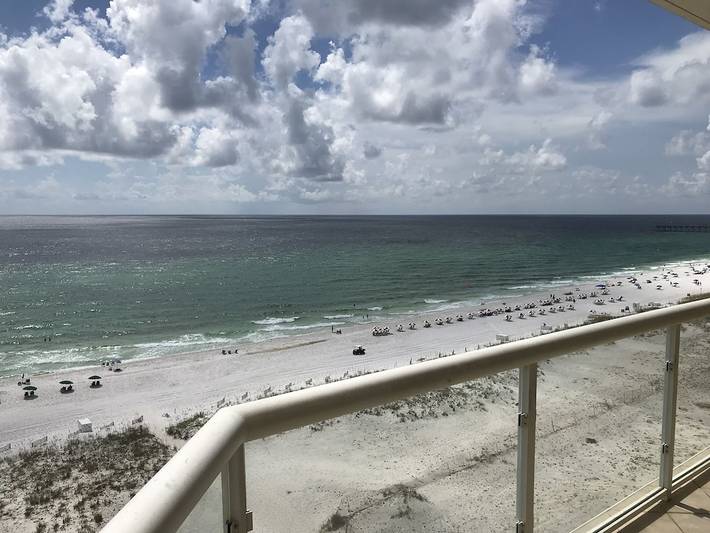 Vacation rental for 6 people, with sauna and pool as well as hot tub and balcony the Florida Panhandle