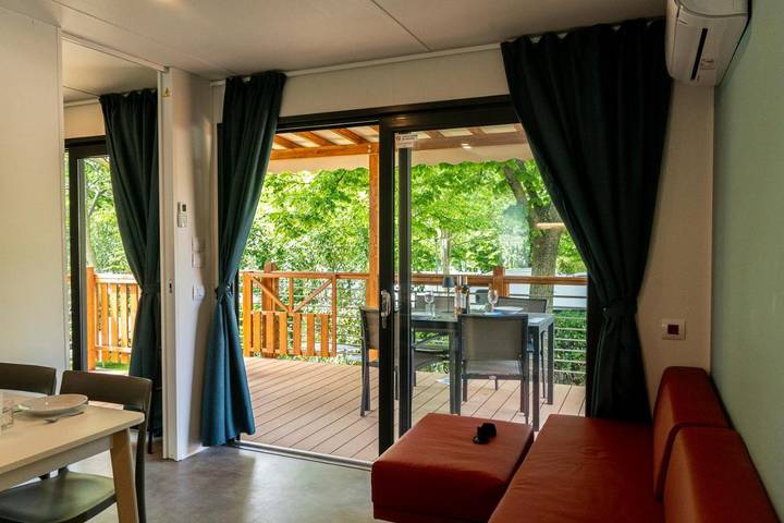 Camping für 4 Personen, mit Garten und Whirlpool sowie Pool in Lazise - 2