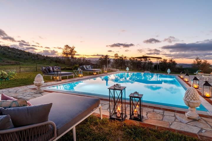Villa Lajatico in Peccioli, Pisa e dintorni