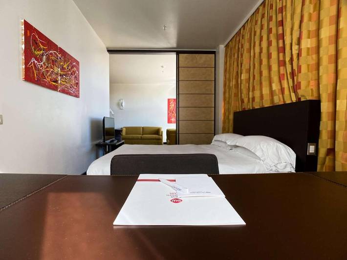 Hôtel pour 10 personnes, avec sauna ainsi que piscine et jardin, animaux acceptés à Cornaredo - 3