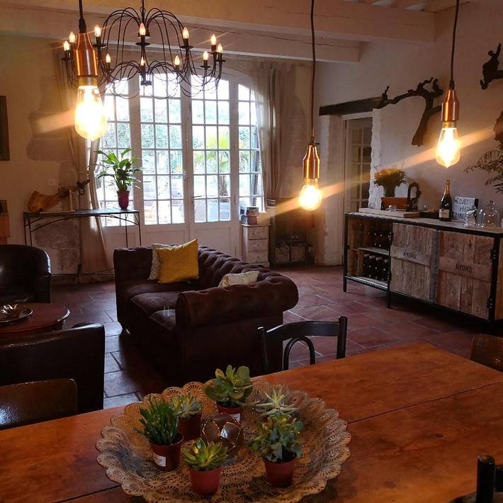 Chambre d’hôte pour 3 personnes, avec piscine, animaux acceptés à Valréas - 4