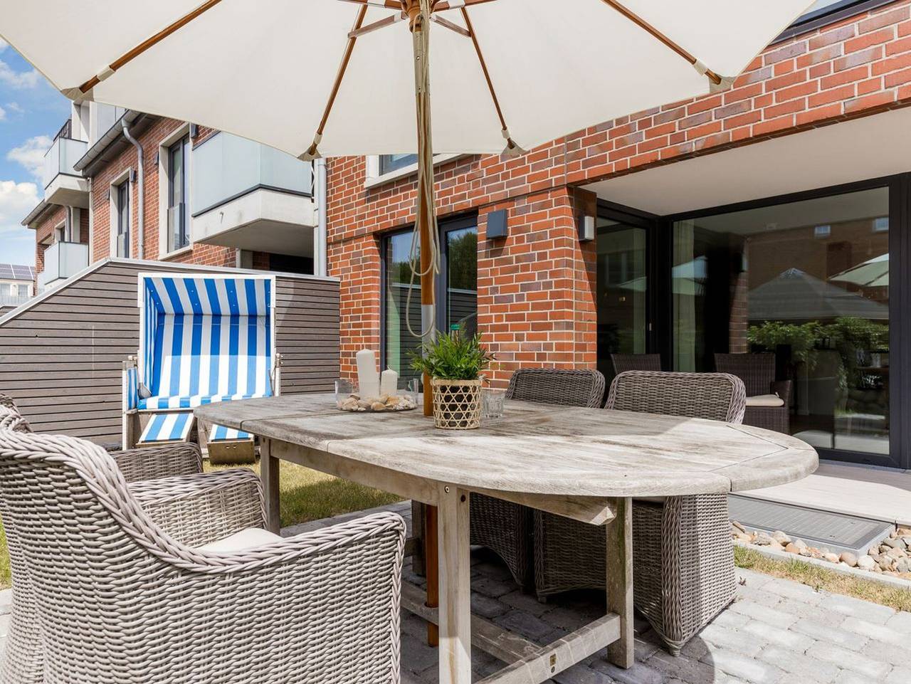 Ganze Ferienwohnung, Listland, App. 4 - Im Norden der Insel erwartet Sie diese helle und moderne Ferienwohnung. in List (Sylt), Sylt
