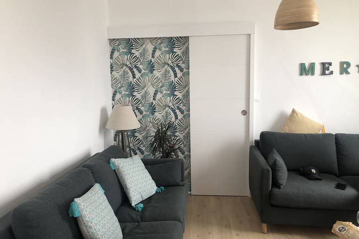 Appartement entier, Vue Mer et Pieds dans l'Eau Wimereux in Wimereux, Région de Boulogne-sur-Mer
