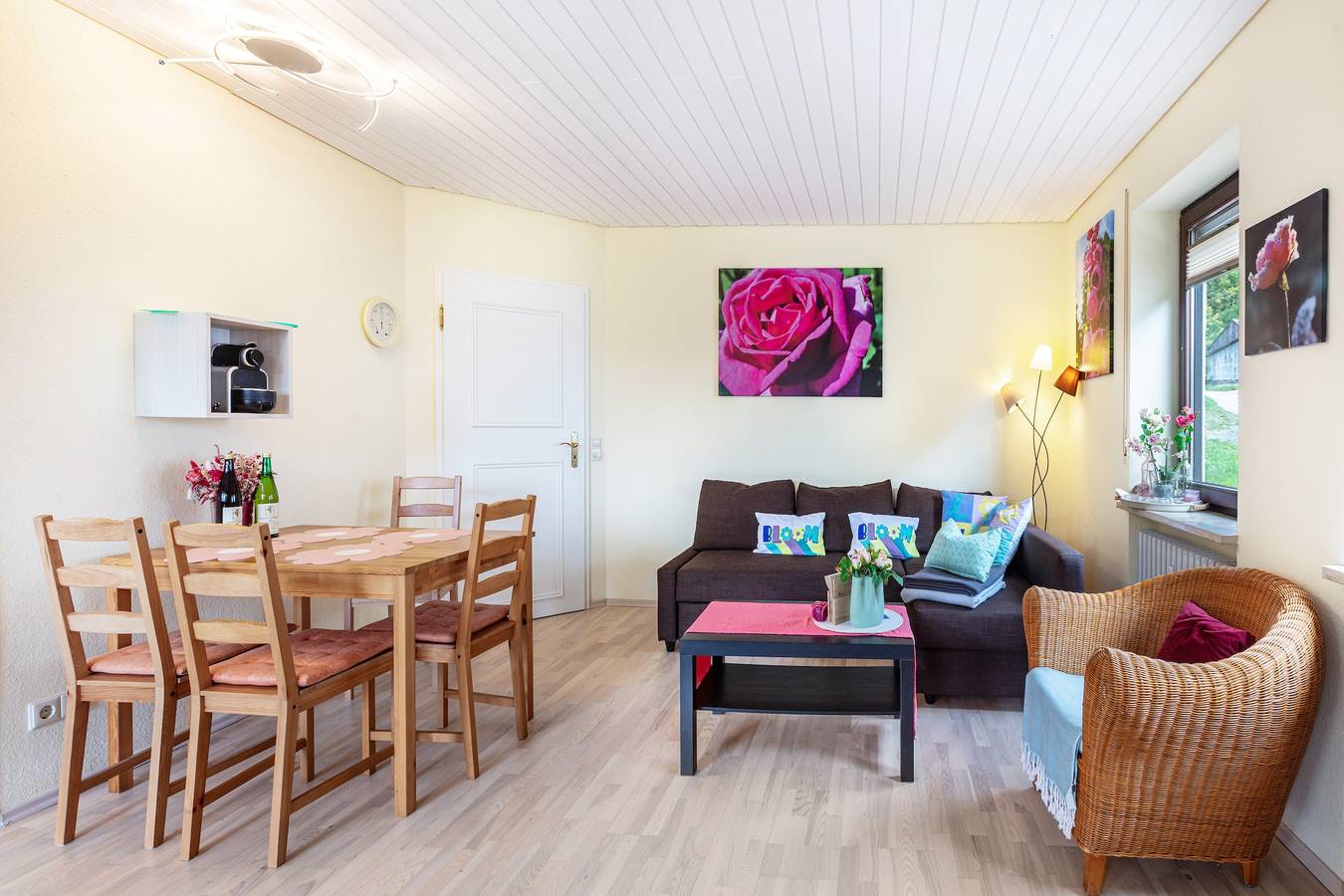 Ganze Wohnung, Apartment 'Blütenzauber' mit Bergblick, privater Terrasse und Wlan in Todtnau, Südschwarzwald