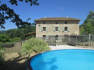 Chambre d’hôte pour 4 personnes, avec jardin et piscine dans la Drôme