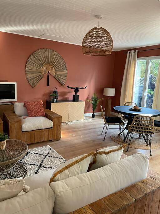 Location de vacances pour 4 personnes, avec terrasse à Tatinghem