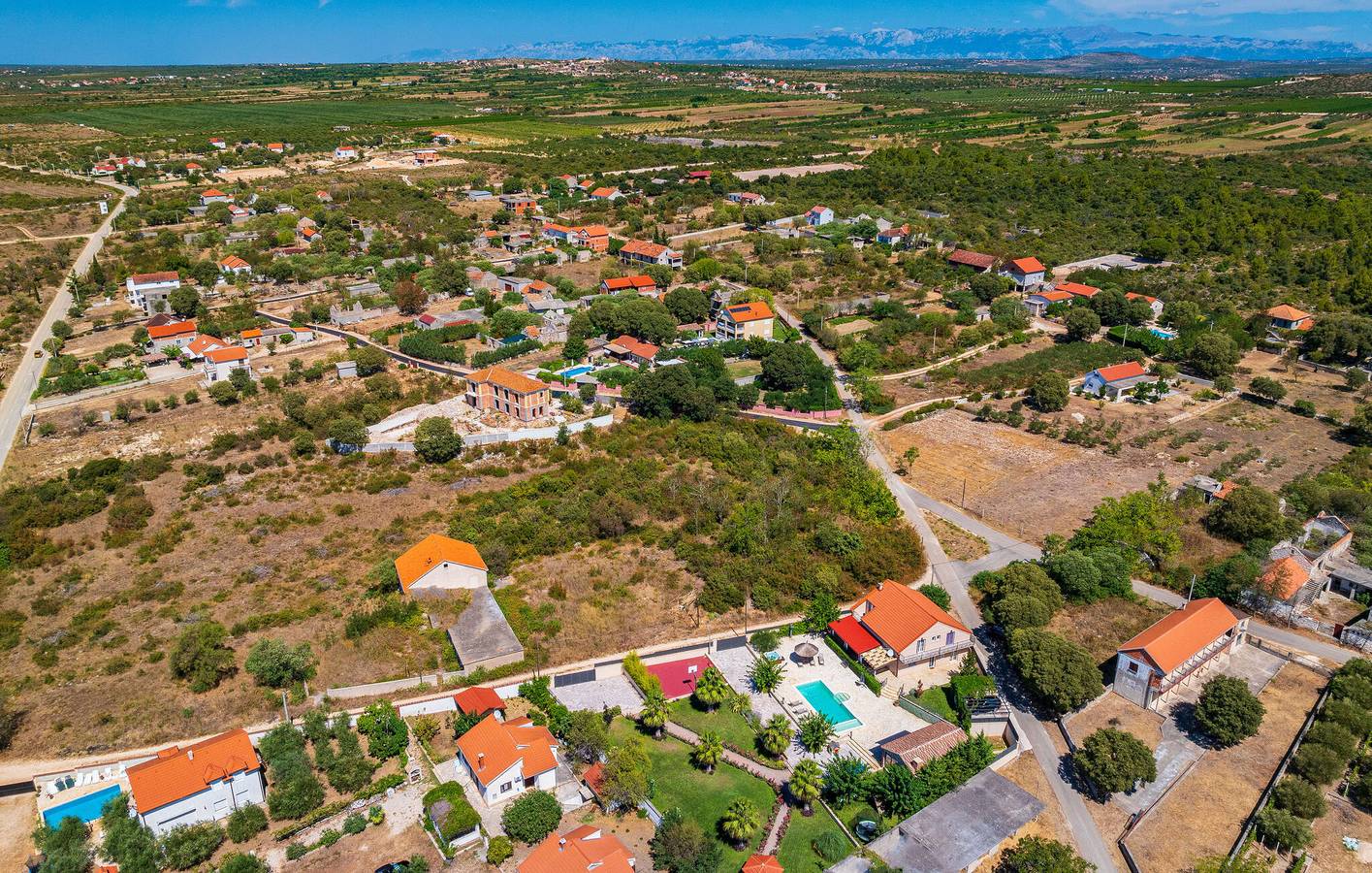 Vakantiehuis voor 10 personen met terras in Polača, Zadar