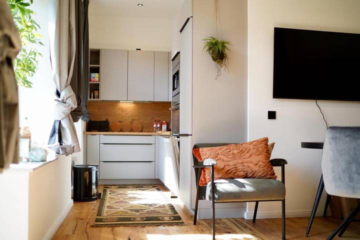 Ferienwohnung für 2 Personen, mit Balkon und Terrasse sowie Garten und Ausblick in Zwickau - 4