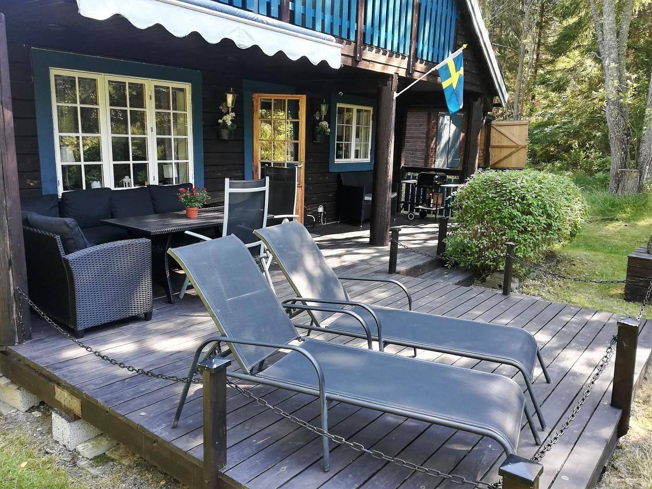 Familienfreundliches Haus mit Sauna und Trampolin in Schwedische Ostsee