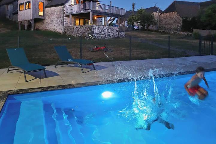 Maison de vacances pour 12 personnes, avec Terrasse et Jardin à Paulhenc