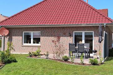 Ferienhaus für 4 Personen, mit Garten und Terrasse in Weener