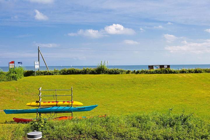 Ferienwohnung für 2 Personen, mit Garten und Sauna sowie Ausblick in Kronsgaard